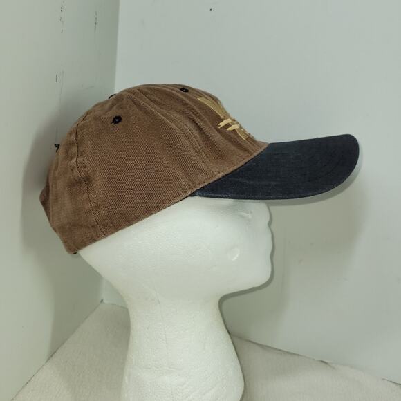 Vintage No Fear Hat Cap RN 86611 90s Made in USA Y2k Grunge Brown Snapback 90 - Picture 11 of 12
